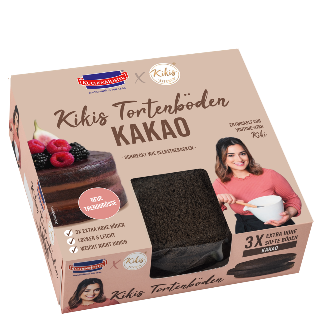 Kikis Kitchen Tortenböden Kakao 300g