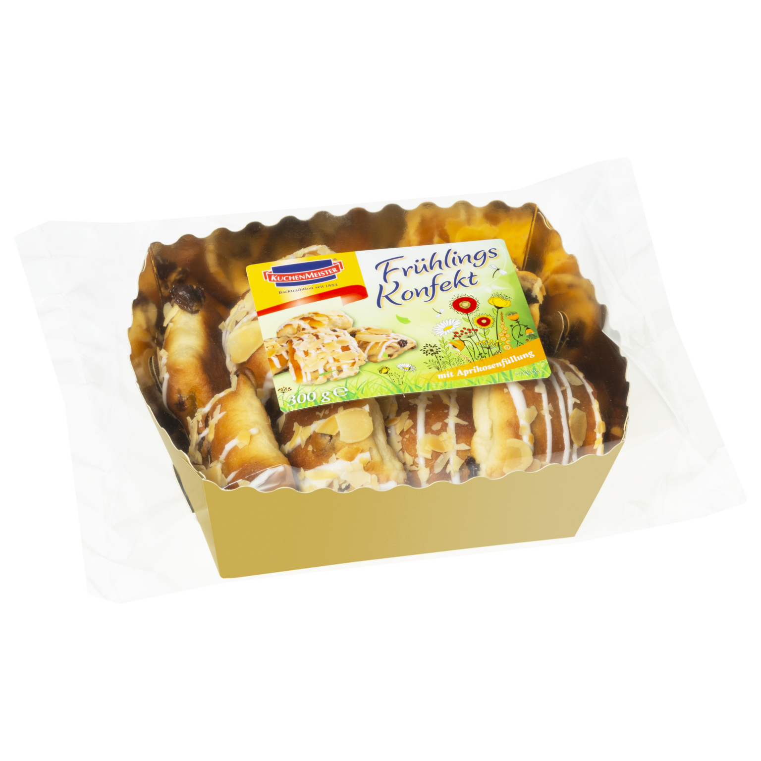 Frühlings Konfekt mit Aprikosen Füllung - Kuchenmeister