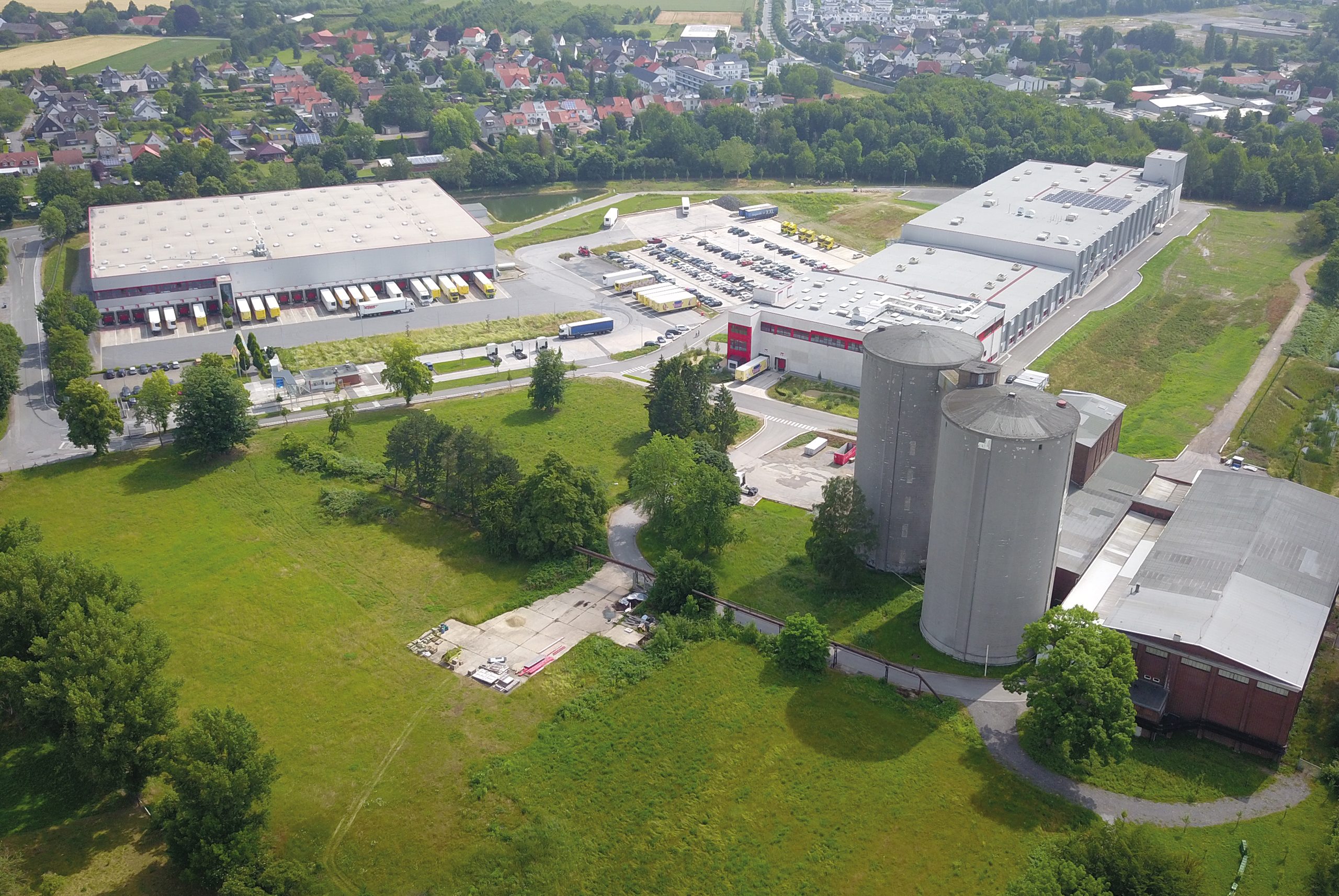 KuchenMeister Verwaltung, Logistikzentrum und Produktion in Soest